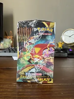 Pokemon TCG Sword & Shield Darkness Ablaze Booster Box Factory Sealed - 36 Packs - Image 2