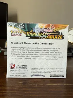 Pokemon TCG Sword & Shield Darkness Ablaze Booster Box Factory Sealed - 36 Packs - Image 3