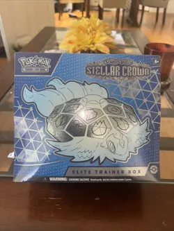 Pokemon TCG: S&V Stellar Crown Factory Sealed Elite Trainer Box - Image 1