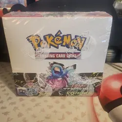 Pokemon TCG - Scarlet And Violet - Temporal Forces - Booster Box - New & Sealed - Image 1