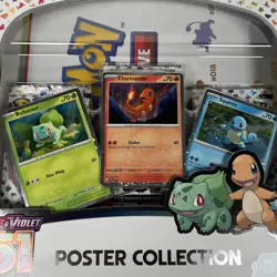 Pokemon TCG Scarlet & Violet 3.5 151 Poster Collection Box Factory Sealed 3 Pack - Image 2