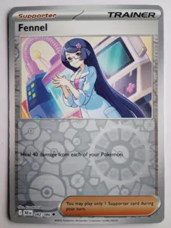 Fennel 082/086 | Reverse Holo Uncommon | SV: Black Bolt Pokemon TCG | NM - Image 1