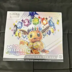 Pokemon Prismatic Evolutions Elite Trainer Box ETB Sealed NEW - Ships Quick - Image 1