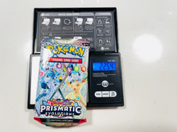 Heavy Pack! 22.54 Pokemon TCG Prismatic Evolutions Booster Pack! Fast Ship - Image 1