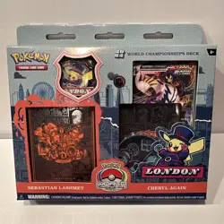 Pokemon TCG: 2022 World Championship Deck - SEBASTIAN LASHMET - NEW! - Image 1