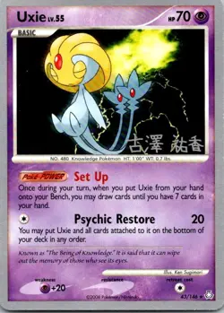 Pokemon World Championship Decks Uxie (Yuka Furusawa) 43/146 - Image 1