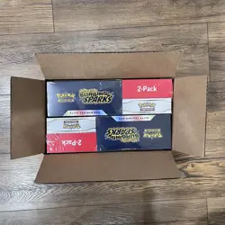 Pokemon Surging Sparks ETB + Booster Bundle Costco 2-pack Sealed x2 (Lot of 2) - Image 3