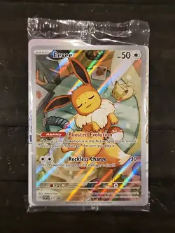 Eevee Promo Prismatic Evolutions ETB Elite Trainer Box Sealed Pack 2024 Pokemon - Image 1