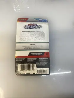 Blister Pack Pokemon Scarlet & Violet: Paradox Rift (SINISTEA) DAMAGED - Image 4