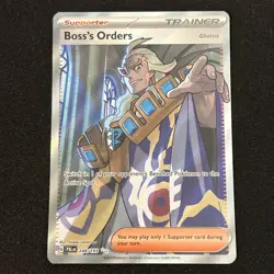 Pokemon TCG - Boss's Orders 248/193 - Paldea Evolved - Full Art Trainer - Image 1