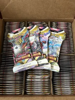 36x Pokemon Lost Origin Sleeved Booster Packs (Random Pack Arts) - Case Fresh 820650850561 - Image 1