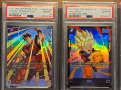 Dragon Ball Super Fusion World TCG PSA 10 Parallel 5-Card Set 2024 - Image 2