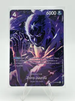 One Piece Card Zoro-Juurou SP OP12 ST18-004 Legacy of the Master English - Image 1