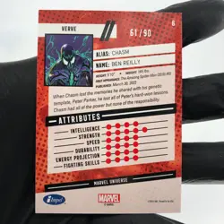 Marvel Card Chasm 6 Impel /90 Super Villains Fleer Upper Deck Renditions [NM] - Image 3