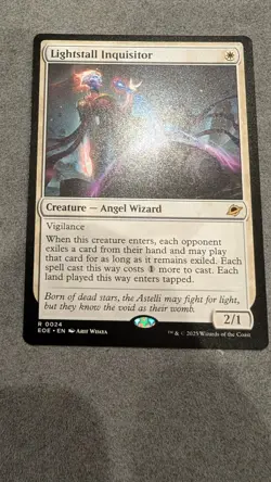Lightstall Inquisitor Foil - Edge Of Eternities MTG-NM EoE Magic the Gathering - Image 1