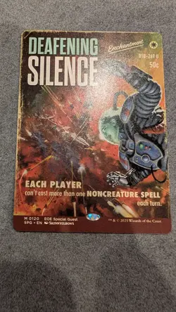 MTG Deafening Silence SHOWCASE Edge of Eternities Special Guest 120 NM - Image 1