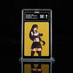 TAG 9 - Tifa Lockhart 52/53 Gold-Stamped Signature Final Fantasy Art Series MTG - Image 3