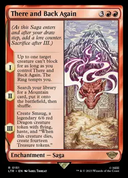 MTG There and Back Again, LOTR #0151, Enchantment-Saga, Excellent Condition MTG - Image 1