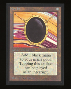 Mox Jet - MTG International Collectors' Edition (CE/IE) - RareCo - Image 1