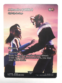A Promise Fulfilled SHOWCASE 39 Final Fantasy MTG Magic the Gathering NM - Image 1