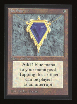 Mox Sapphire - MTG International Collectors' Edition (CE/IE) - RareCo - Image 1