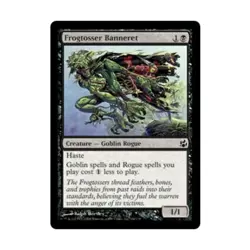 WOTC MtG Morningtide Frogtosser Banneret (C) (Foil) EX - Image 1