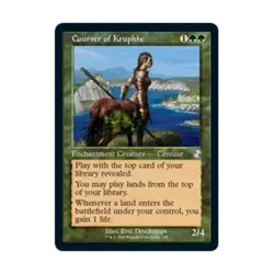 WOTC MtG Time Spiral: Remastered Courser of Kruphix (S) (Foil) NM - Image 1