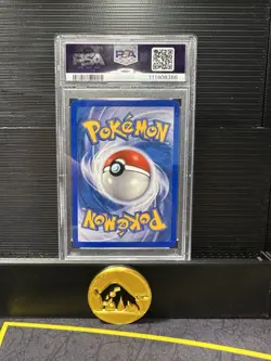 2006 Pokemon Delta Species Black Star Promo Pikachu #035 PSA 8 NM Holo - Image 2