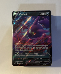 Pokemon TCG Crobat V SWSH110 Promo Deck SEALED (58 Cards) 2021 Trainer Toolkit - Image 1