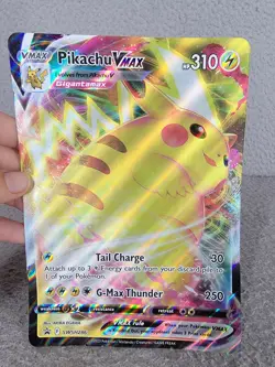 Pokemon PIKACHU VMAX Oversized Jumbo Black Star Promo #SWSH286 - Image 2