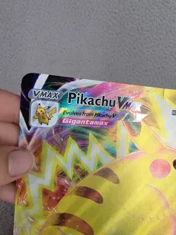 Pokemon PIKACHU VMAX Oversized Jumbo Black Star Promo #SWSH286 - Image 5