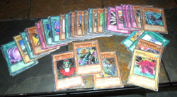 60 CARDS 1ST EDITION YUGIOH 2 RARE FOILS & 2 POKEMON GAME - Image 1