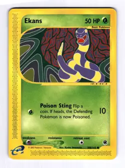 Ekans Expedition #108 (2002) Common HP Pokemon - Image 1