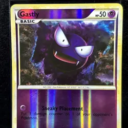 Gastly Triumphant 63/102 Reverse Holo Pokemon TCG - Image 3