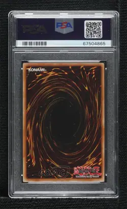 Lemon Magician Girl 1st Ed. YuGiOh The Dark Side of Dimensions Movie Pack PSA 9 - Image 2