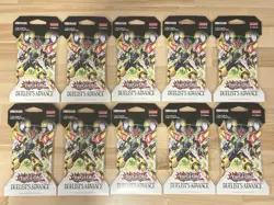 Yugioh TCG Duelist's Advance Sleeved Booster Pack Lot Of 10 - Image 1