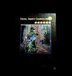 Yugioh Enishi, Shien's Chancellor Ultimate Rare GLAS-EN032 1st Edition NM - Image 1