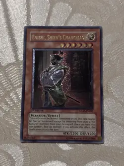 Yugioh Enishi, Shien's Chancellor Ultimate Rare GLAS-EN032 1st Edition NM - Image 3