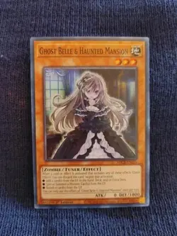 Yugioh Ghost Belle & Haunted Mansion 1ST Edition SDCB-EN015 Mint - Image 1
