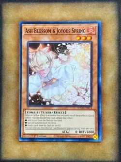 Yugioh Ash Blossom & Joyous Spring SDCB-EN014 Common 1st Ed NM - Image 1
