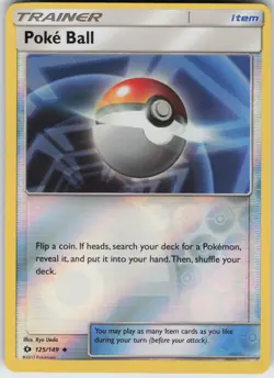 Reverse Holo Poke Ball (CLV) 021/034 Classic Collection Trading Card Game Classi - Image 1