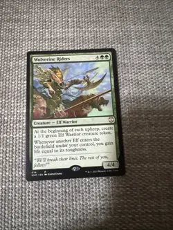 Wolverine Riders Jumpstart Regular Card Magic the Gathering - Image 1