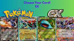 Pokemon ex Choose Your Card! Double Rare SV era English NM/LP - Image 1