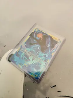 One Piece Card Secret Rare Sanji OP06-119, English Edition, Near Mint Condition - Image 3