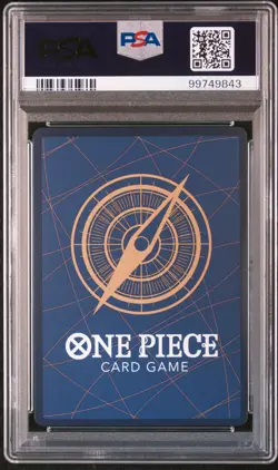 2022 ONE PIECE JPN 25TH ANV PREM CARD COLL #001 MONKEY D. LUFFY PSA 10 - Image 2