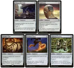 MTG Colorless Equipment Commander Deck Staples Bundle (5 Cards) MINT - Image 1