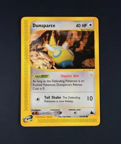NM Dunsparce Reg. 53/144 Skyridge Set (SK) Pokemon Card - Image 1