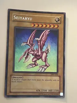 Seiyaryu (Dark Duel Stories) DDS-004 Yu-Gi-Oh! Video Game Promotional Cards... - Image 1