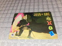 OVERPOWER CARD GAME World Legends JOAN OF ARC 501F * 501 FOIL - Image 1