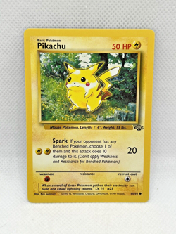 Pikachu Pokemon Card Jungle Set Near Mint Condition 60/64 1st Gen - Image 1